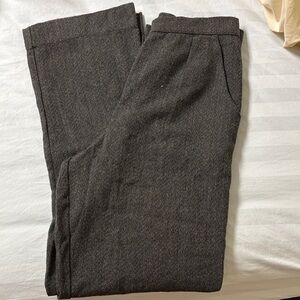 Rhythm Grey wool womens work pant
